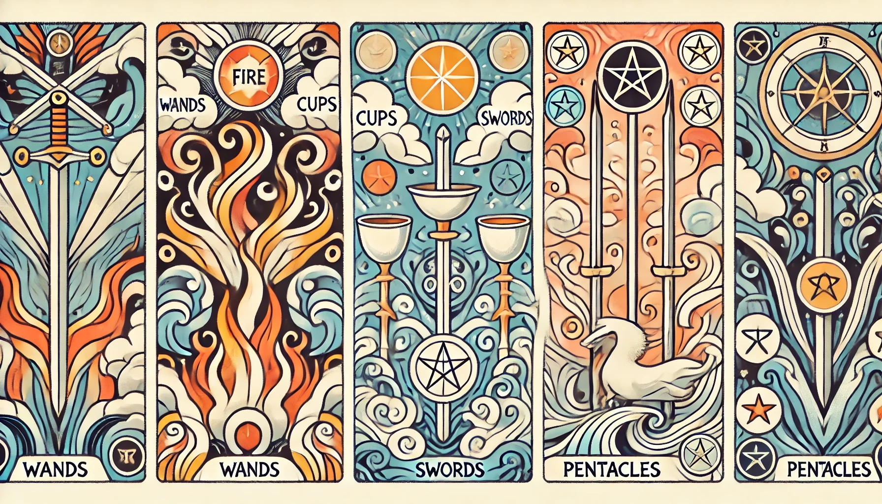 O simbolismo das cartas de tarô: o que cada naipe representa?