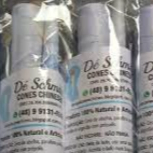 Cone Chinês para limpeza dos ouvidos