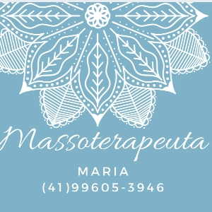 Massoterapeuta Maria